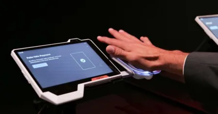 Ingenico Palm Vein Biometric payment terminal
