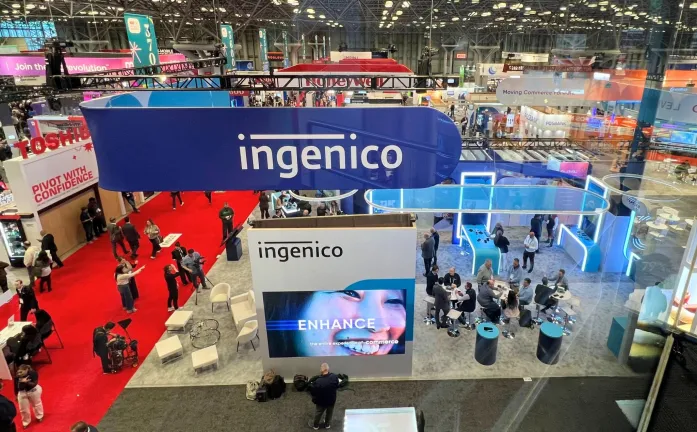 Ingenico booth at NRF 2026