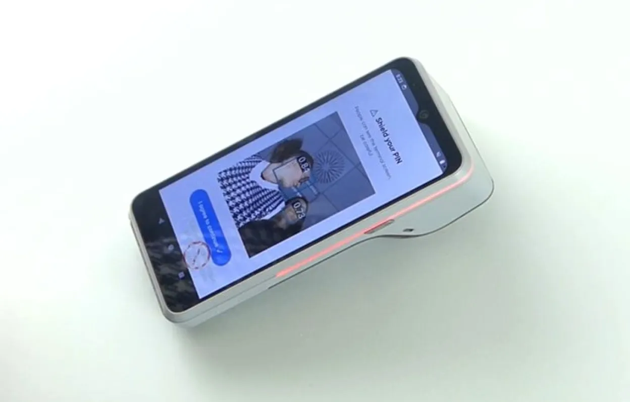 Ingenico AI Spy Detection for PIN code